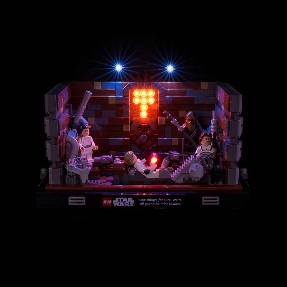 Light my Bricks Sada světel - LEGO Death Star Trash Compactor Diorama 75339