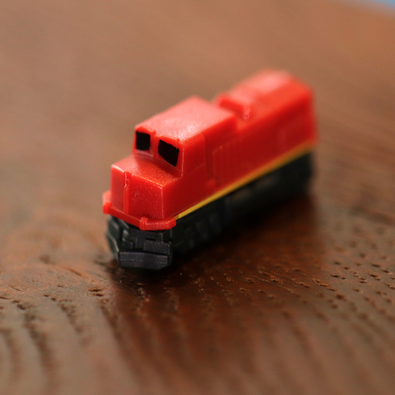 Little Plastic Train Company Miniatury vláčků Barva: Červená