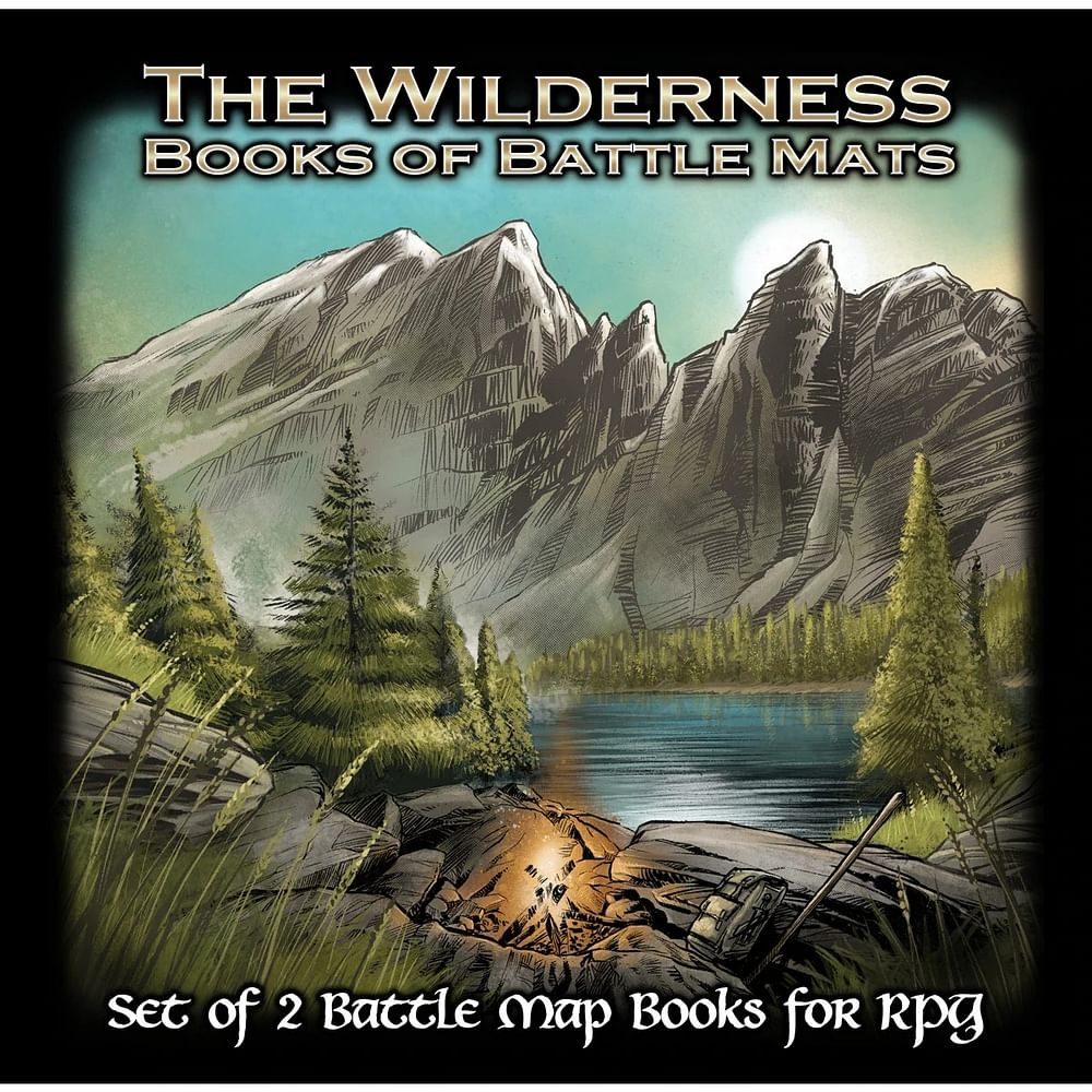 Loke Battle Mats The Wilderness Books of Battle Mats