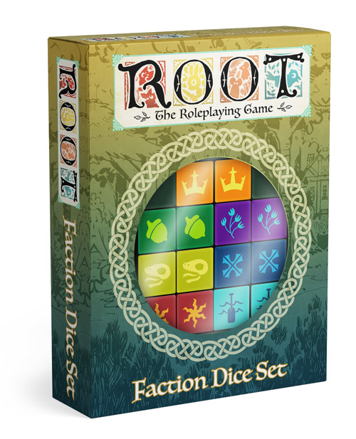 Magpie Games Root RPG: Faction Dice Set