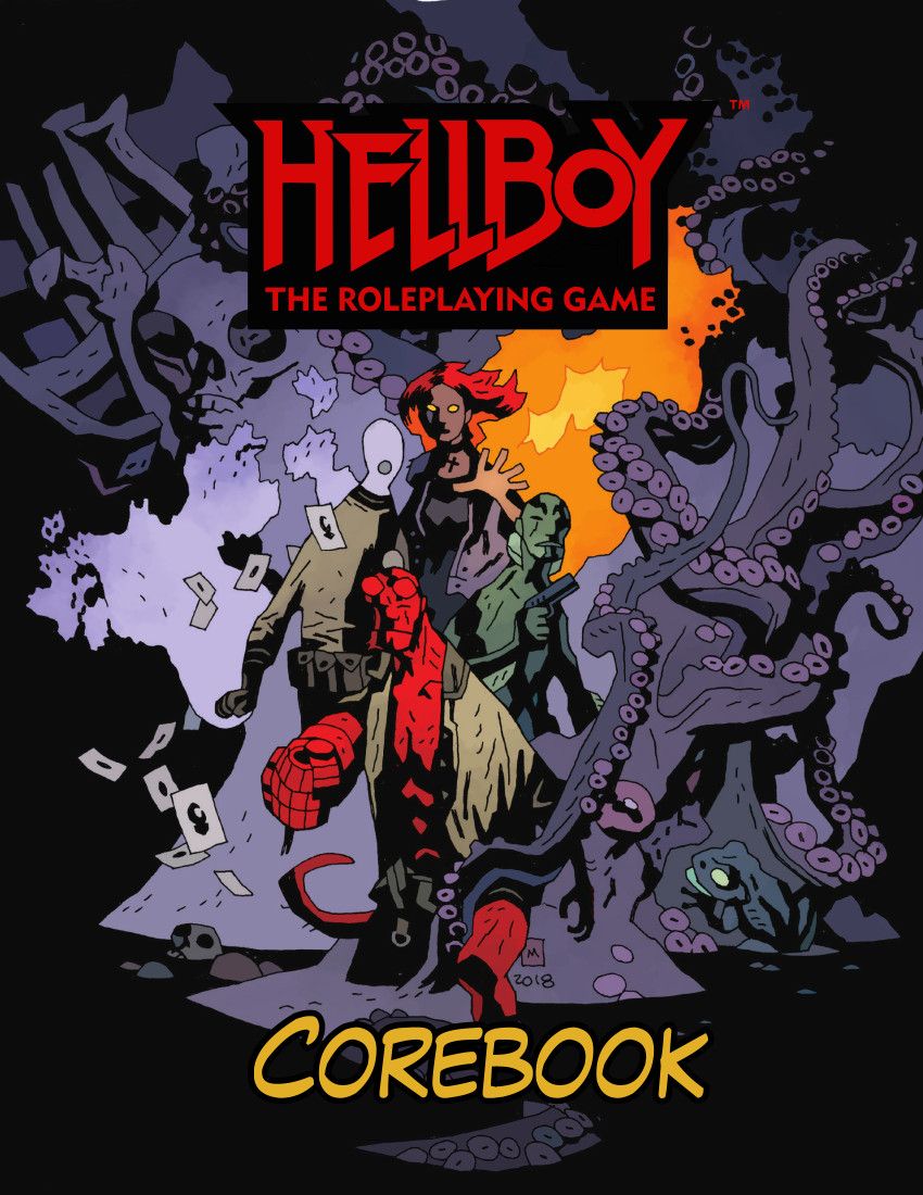 Mantic Games Hellboy - The RPG: Corebook - EN