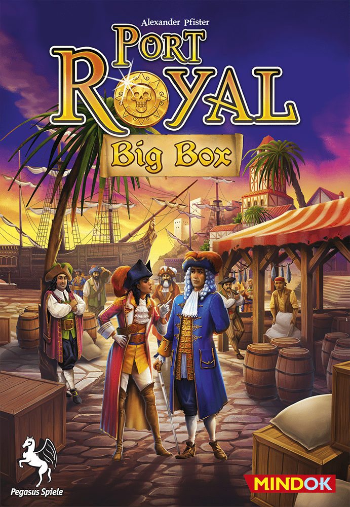 Mindok Port Royal: Big Box CZ + 9 promo karet