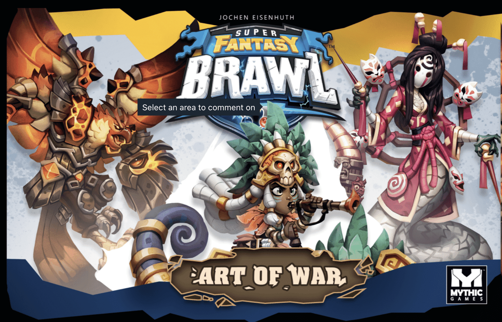 Mythic Games Super Fantasy Brawl - Art of War Expansion