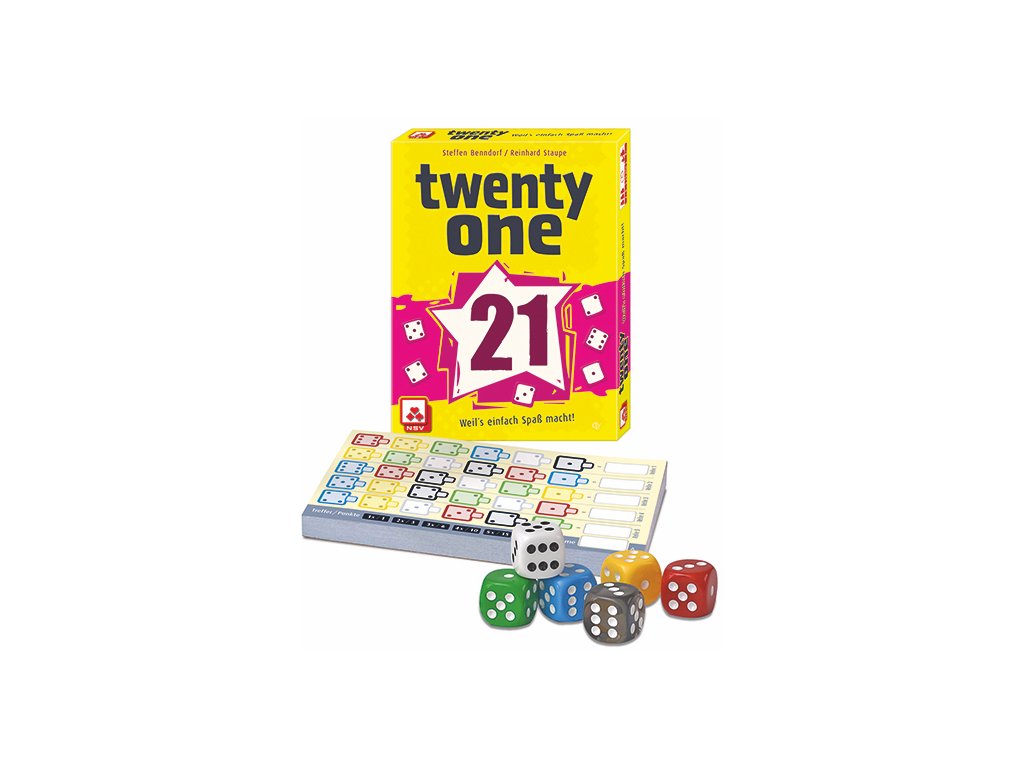 NSV (Nürnberger-Spielkarten-Verlag) Twenty One - kostková hra