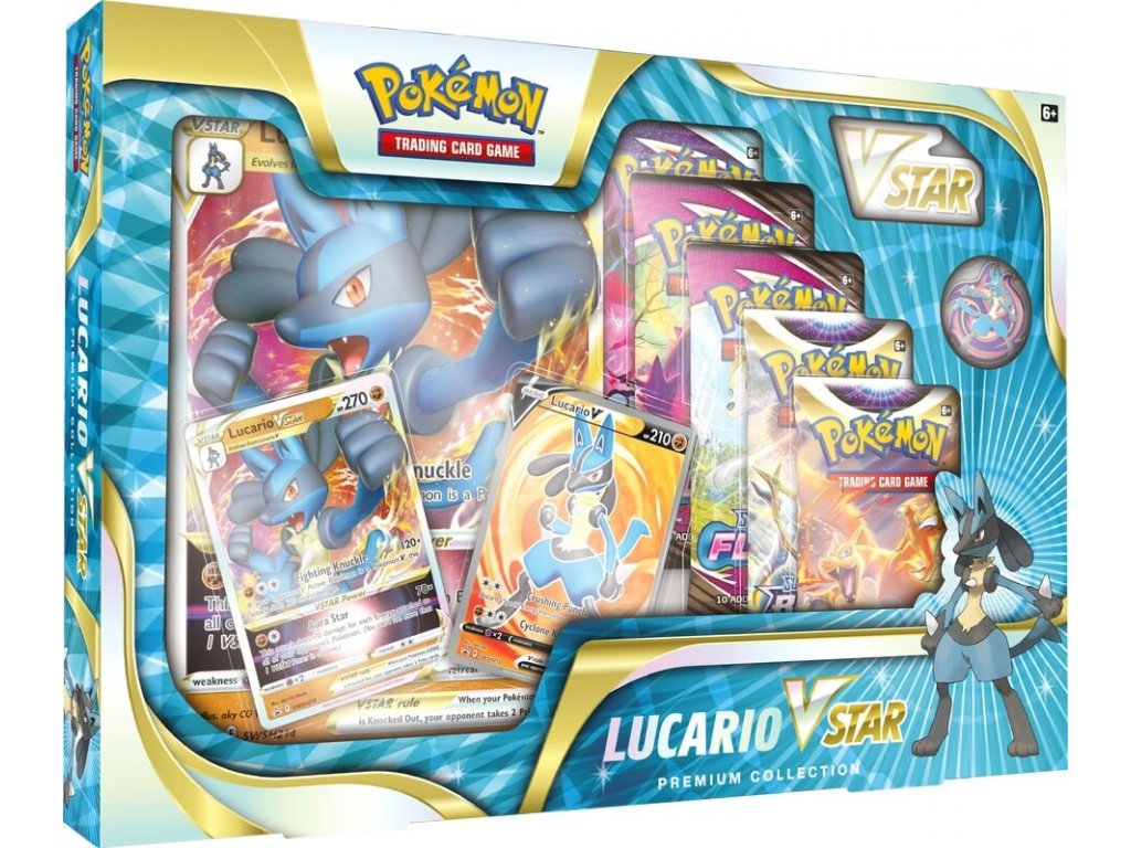 Nintendo Pokémon TCG: Lucario V Star Premium Collection