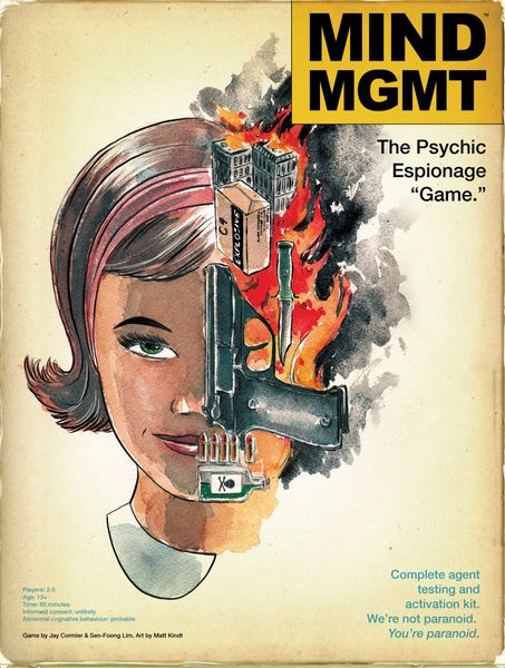 Off the Page Games Mind MGMT: The Psychic Espionage “Game”