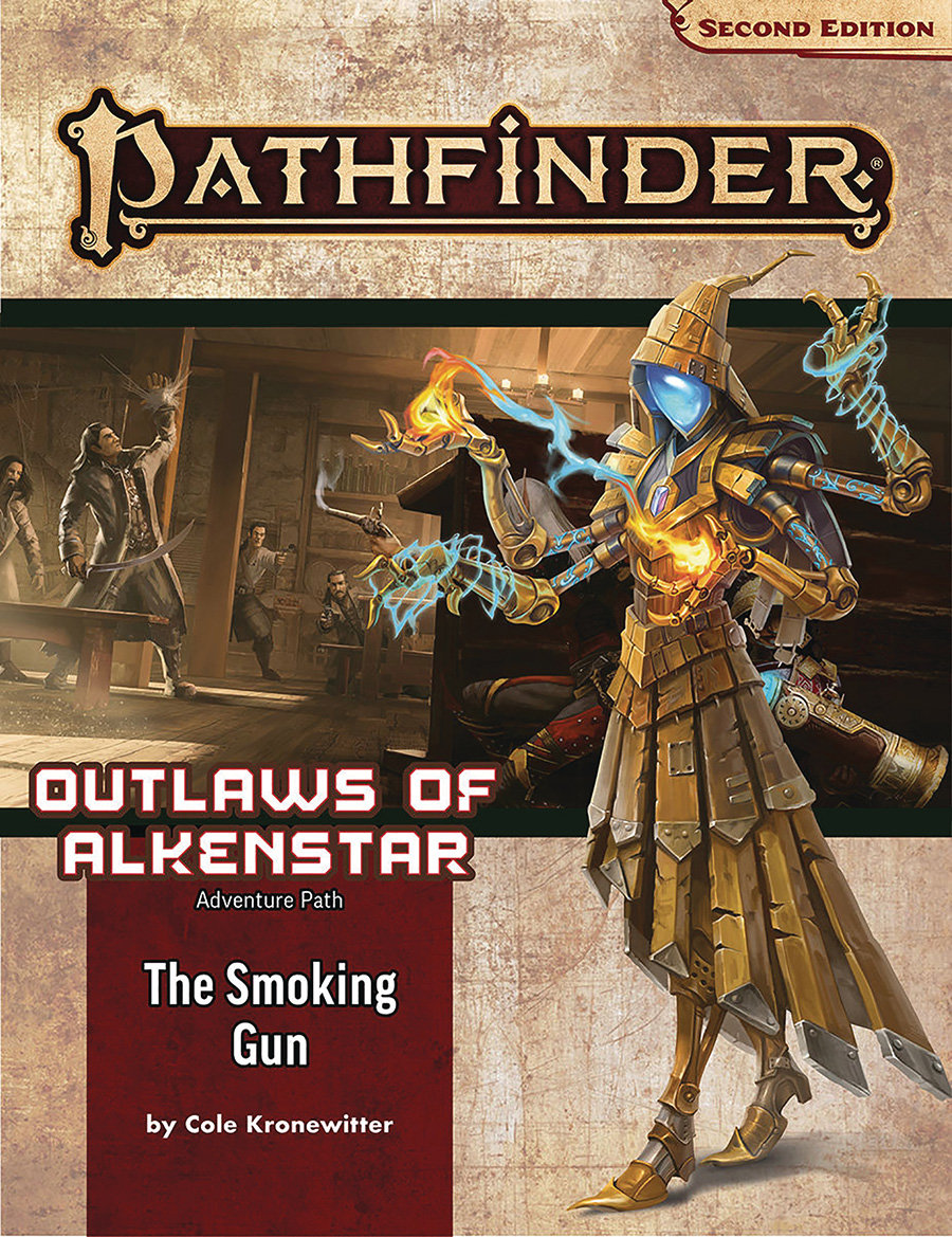 Paizo Publishing Starfinder Adventure Path: The Smoking Gun (Outlaws of Alkenstar 3 of 3)