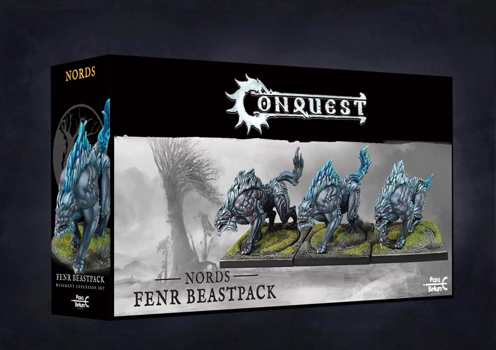 Para Bellum Wargames Conquest Nords: Fenr Beastpack Wargs