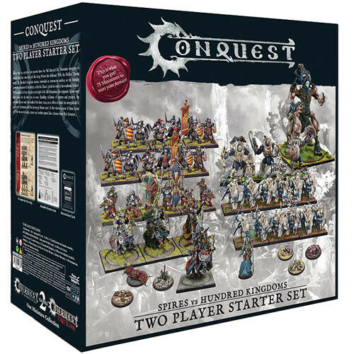 Para Bellum Wargames Conquest: The Last Argument of Kings - Two player Starter Set (Spires vs Hundred Kingdoms)