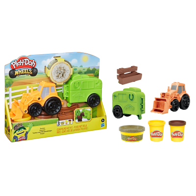 Play-Doh traktor
