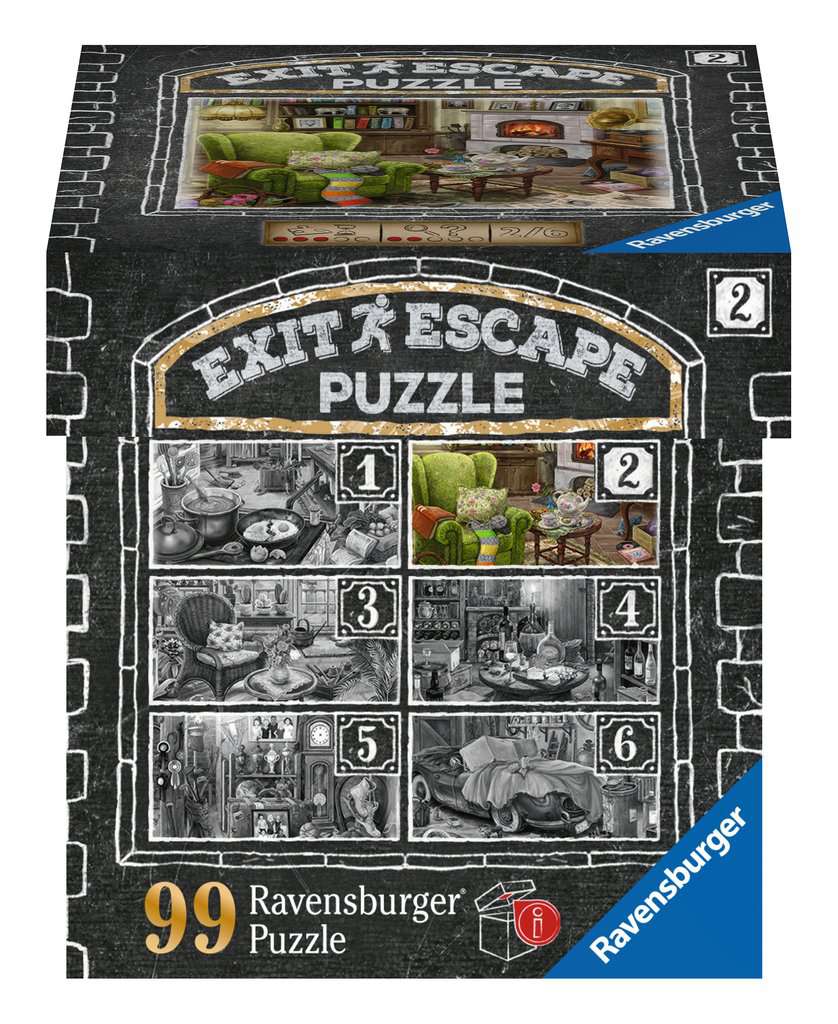 Ravensburger EXIT Puzzle: Im Gutshaus – Living Room