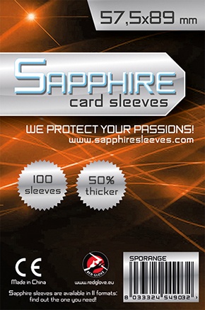 Red Glove Obaly na karty Sapphire Orange - (57
