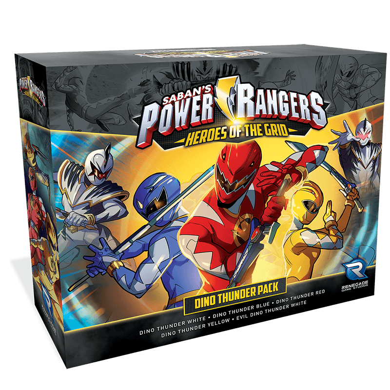 Renegade Games Power Rangers: Heroes of the Grid Dino Thunder Pack