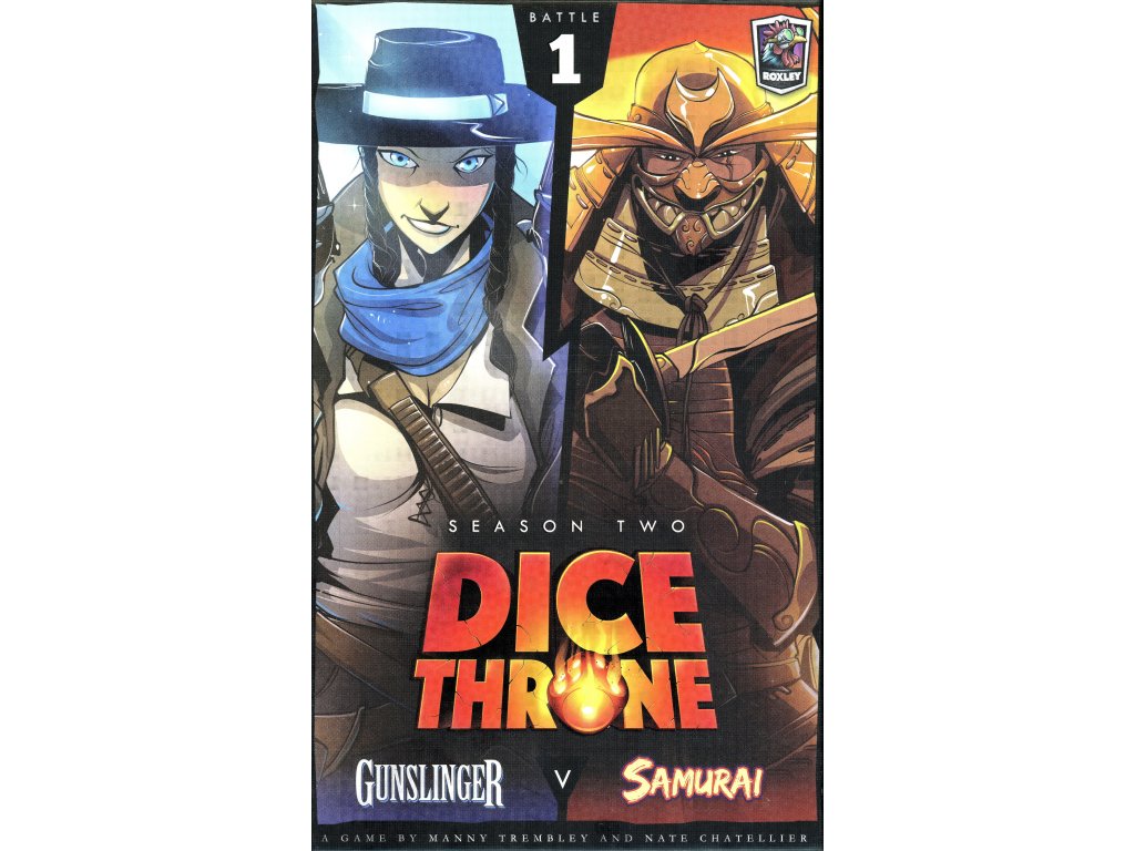 Roxley Games Dice Throne: Season Two - Gunslinger vs Samurai