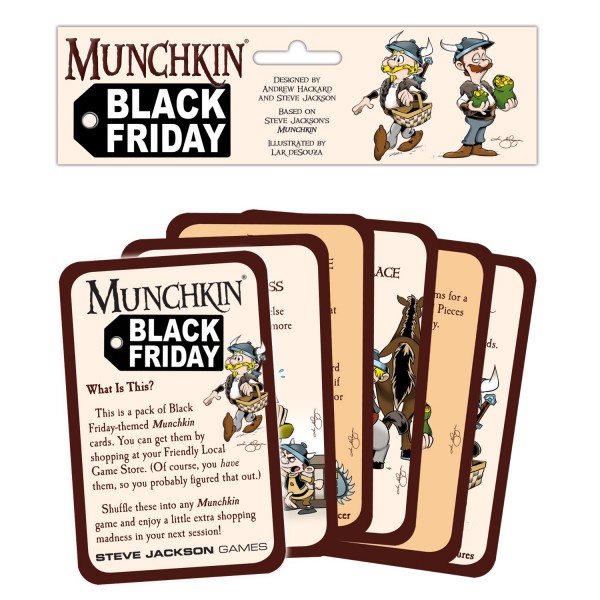 Steve Jackson Games Munchkin Black Friday