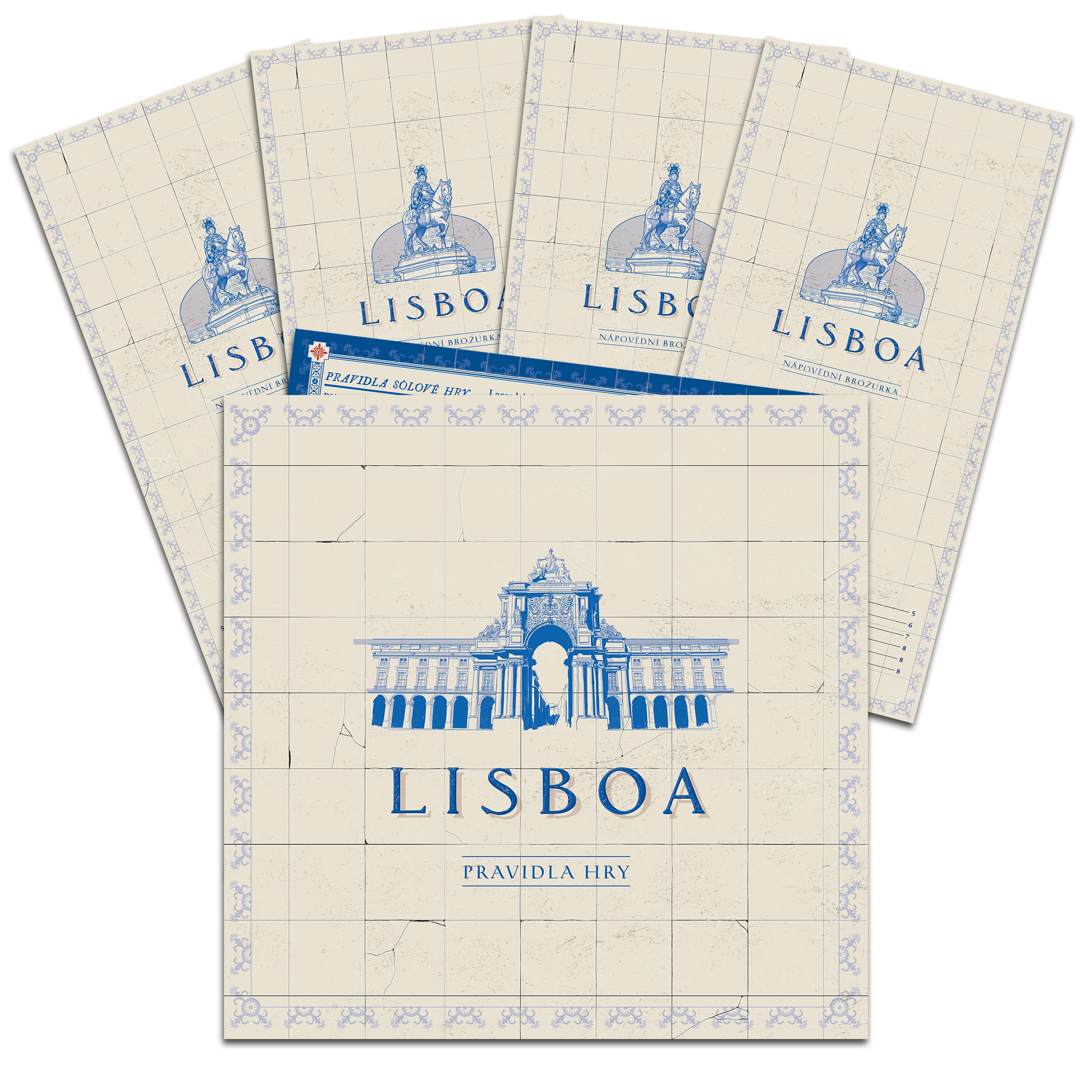 TLAMA games Čeština pro Lisboa Deluxe Kickstarter edici