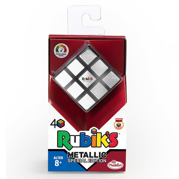 Thinkfun Rubik's Cube – Metallic Special Edition