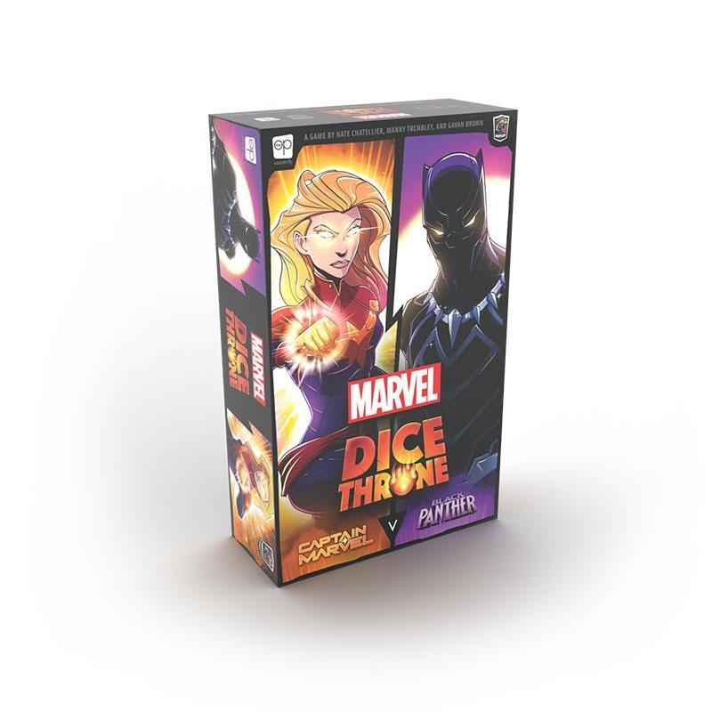USAopoly Dice Throne Marvel 2-Hero Box 1 (Captain Marvel