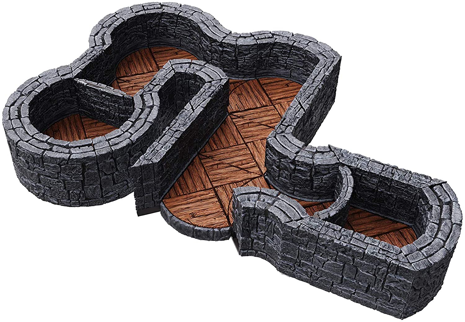 WizKids WarLock Tiles: Expansion Pack - 1 in. Dungeon Angles & Curves