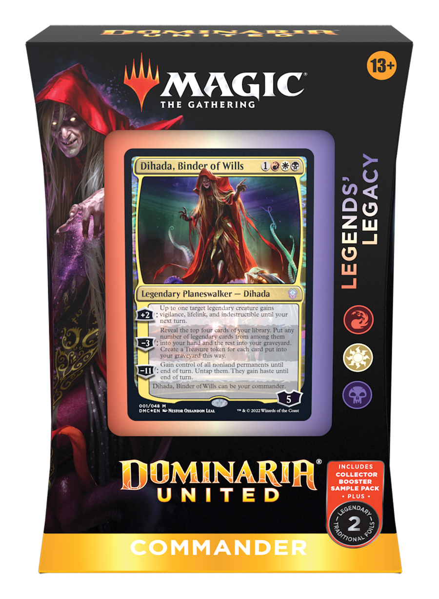 Wizards of the Coast Magic The Gathering - Dominaria United Commander Deck Varianta: Legends Legacy