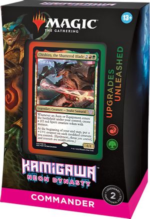 Wizards of the Coast Magic The Gathering: Kamigawa Neon Dynasty Commander Deck Varianta: Upgrades Unleashed