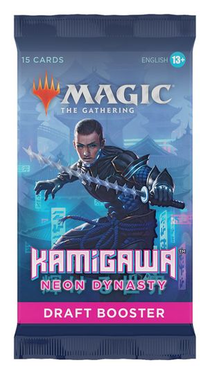 Wizards of the Coast Magic The Gathering: Kamigawa Neon Dynasty Draft Booster