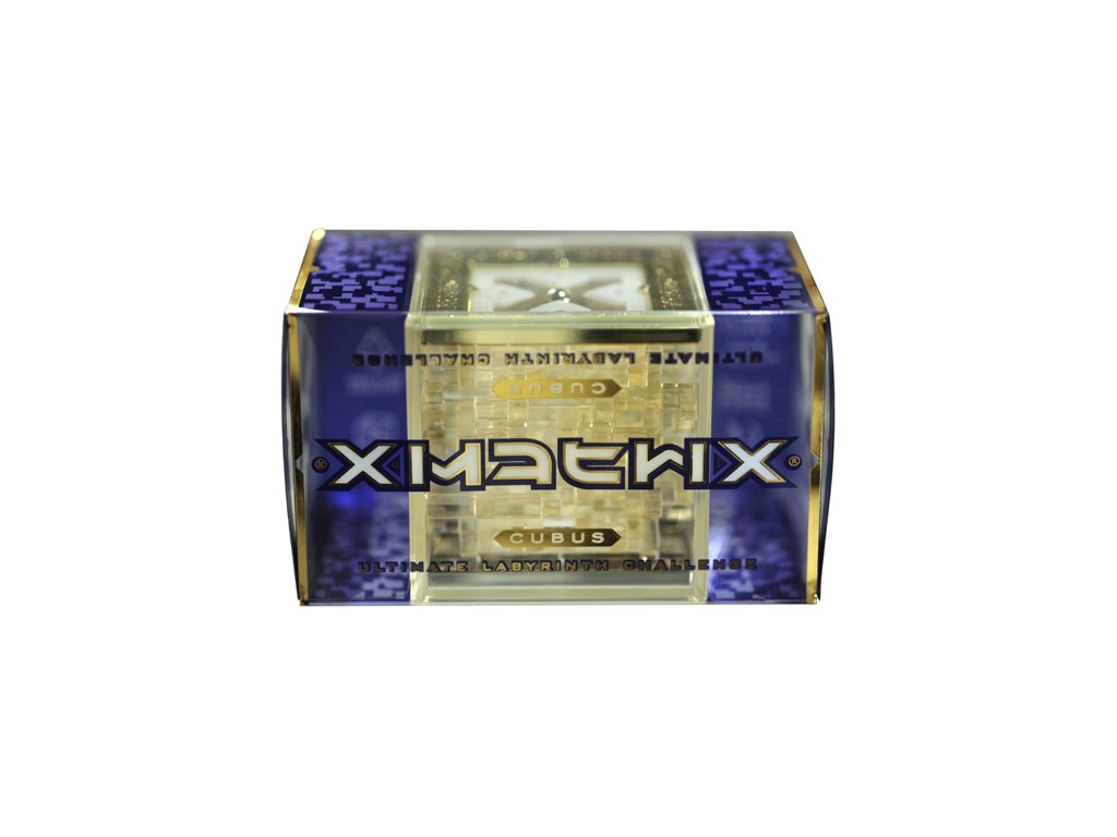 Xmatrix labyrint krychle - zlatá