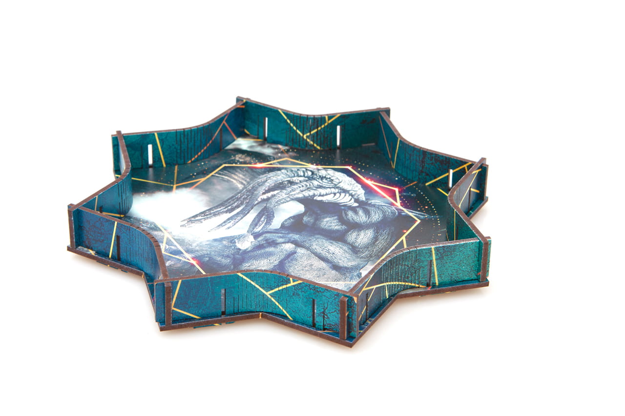 e-Raptor Dice Tray - Tác na kostky: Cthulhu