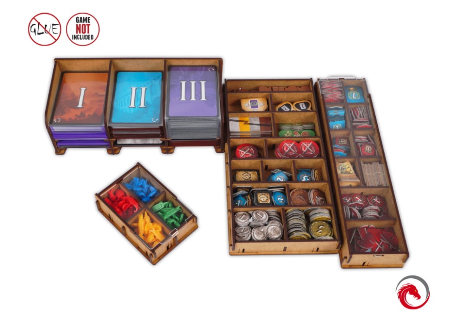 e-Raptor Seven Wonder + all expansion Insert