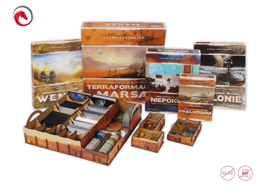 e-Raptor Terraforming Mars with all Expansions (UV Print) Insert