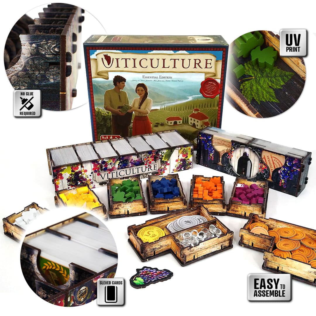 e-Raptor Viticulture Essential Edition + Expansions UV Print Insert