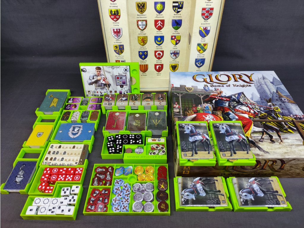 inserty.cz Glory: A Game of Knights - Insert (černý)