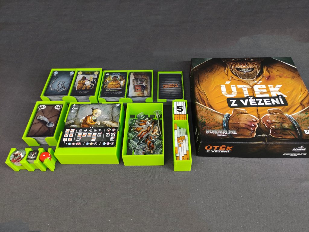 inserty.cz Útěk z vězení - Insert (černý) (Dig Your Way Out Insert)