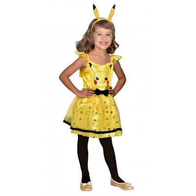 Dětský kostým Pokémon Pikachu Dress 3-4 Let