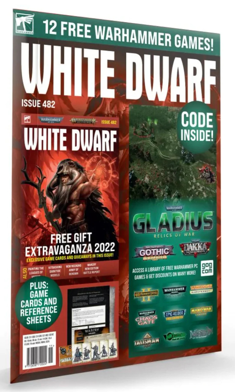 Games Workshop White Dwarf Issue 482 (11/2022)