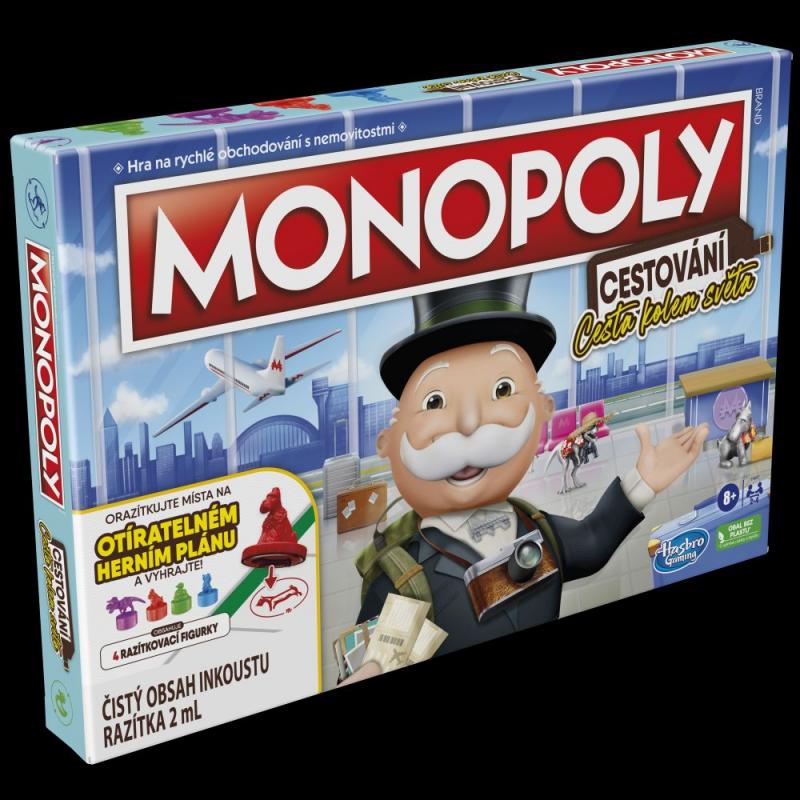 Hasbro Gaming Monopoly Cesta kolem světa CZ