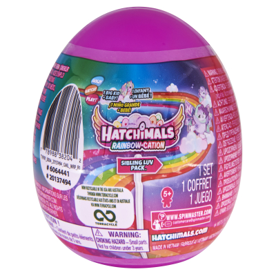 Hatchimals sourozenci ve vajíčku s doplňky