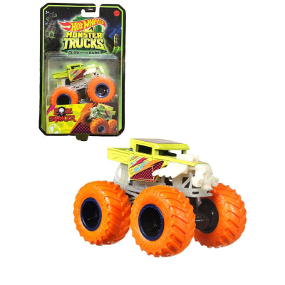 Hot Wheels MONSTER TRUCKS SVÍTÍCÍ VE TMĚ více druhů