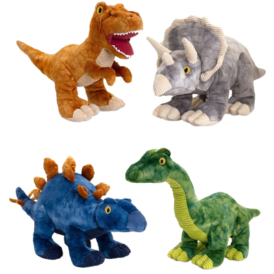 KEEL - Plyšový Dinosaurus 38cm 4 druhy