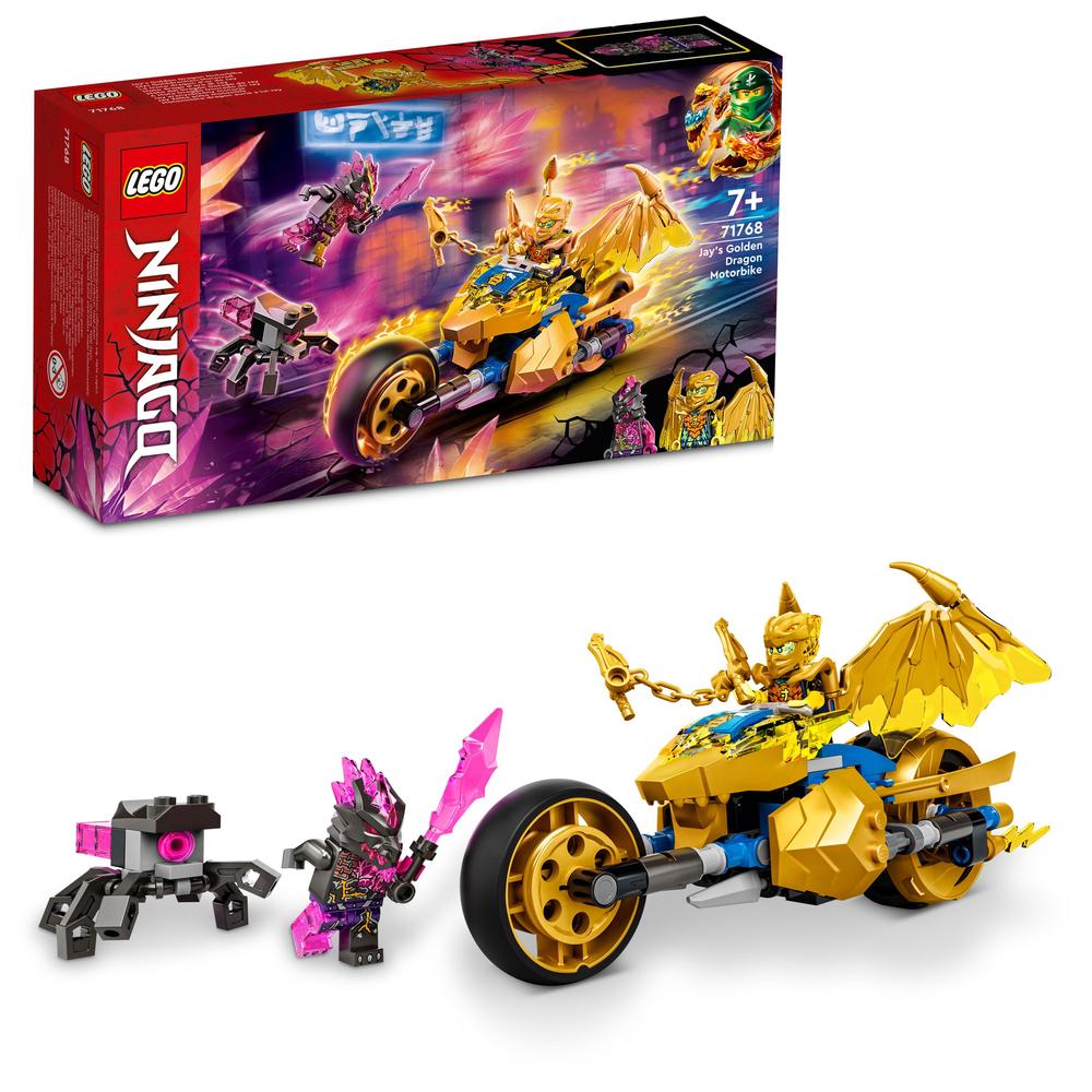 LEGO® Jayova zlatá dračí motorka 71768