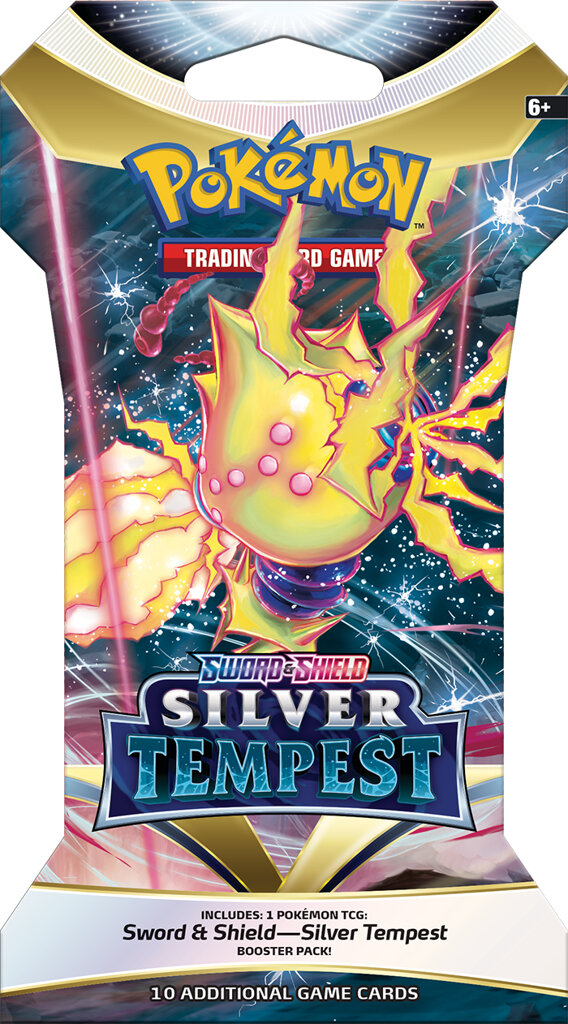 Nintendo Pokémon: Sword & Shield: Silver Tempest - 1 Blister Booster