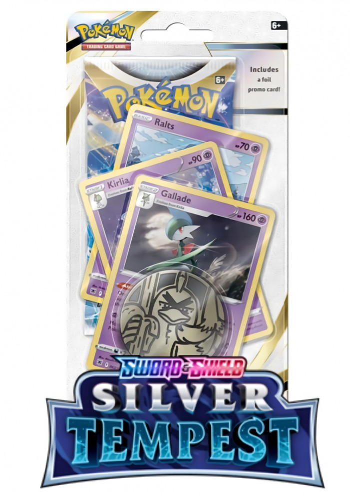 Nintendo Pokémon: Sword & Shield: Silver Tempest - Premium Checklane Blister Varianta: Gallade