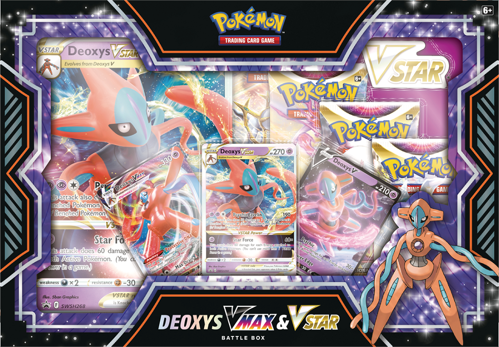 Nintendo Pokémon TCG: Deoxys VMAX & VSTAR Battle Box