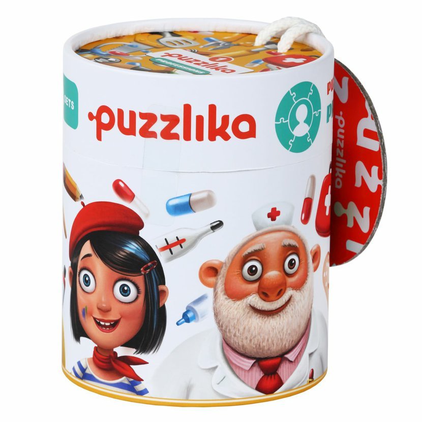 Puzzlika Profese 1 - naučné puzzle 21 dílků