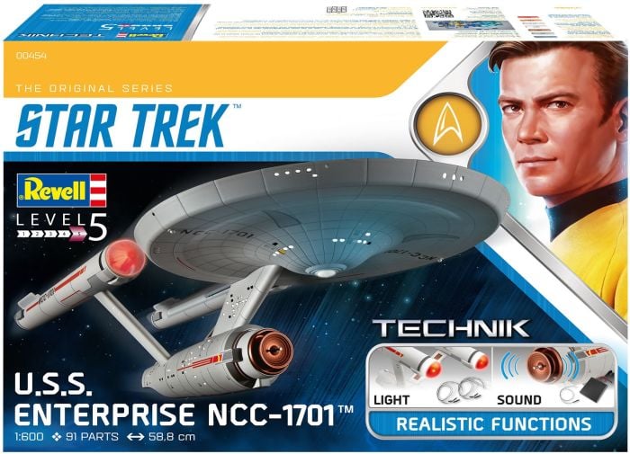 Revell: Star Trek - USS Enterprise NCC-1701- Technik (1:600)