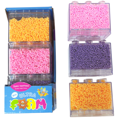 Ultra Foam 3 pack mini (růžová