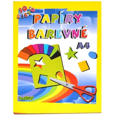 Wiky - Papíry barevné A4