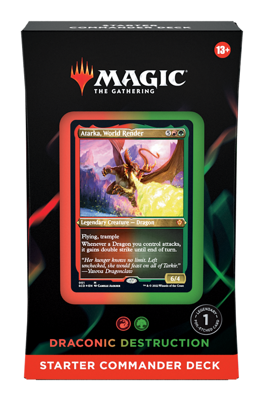 Wizards of the Coast Magic The Gathering - Evergreen Starter Commander Deck 2022 Varianta: Draconic Destruction