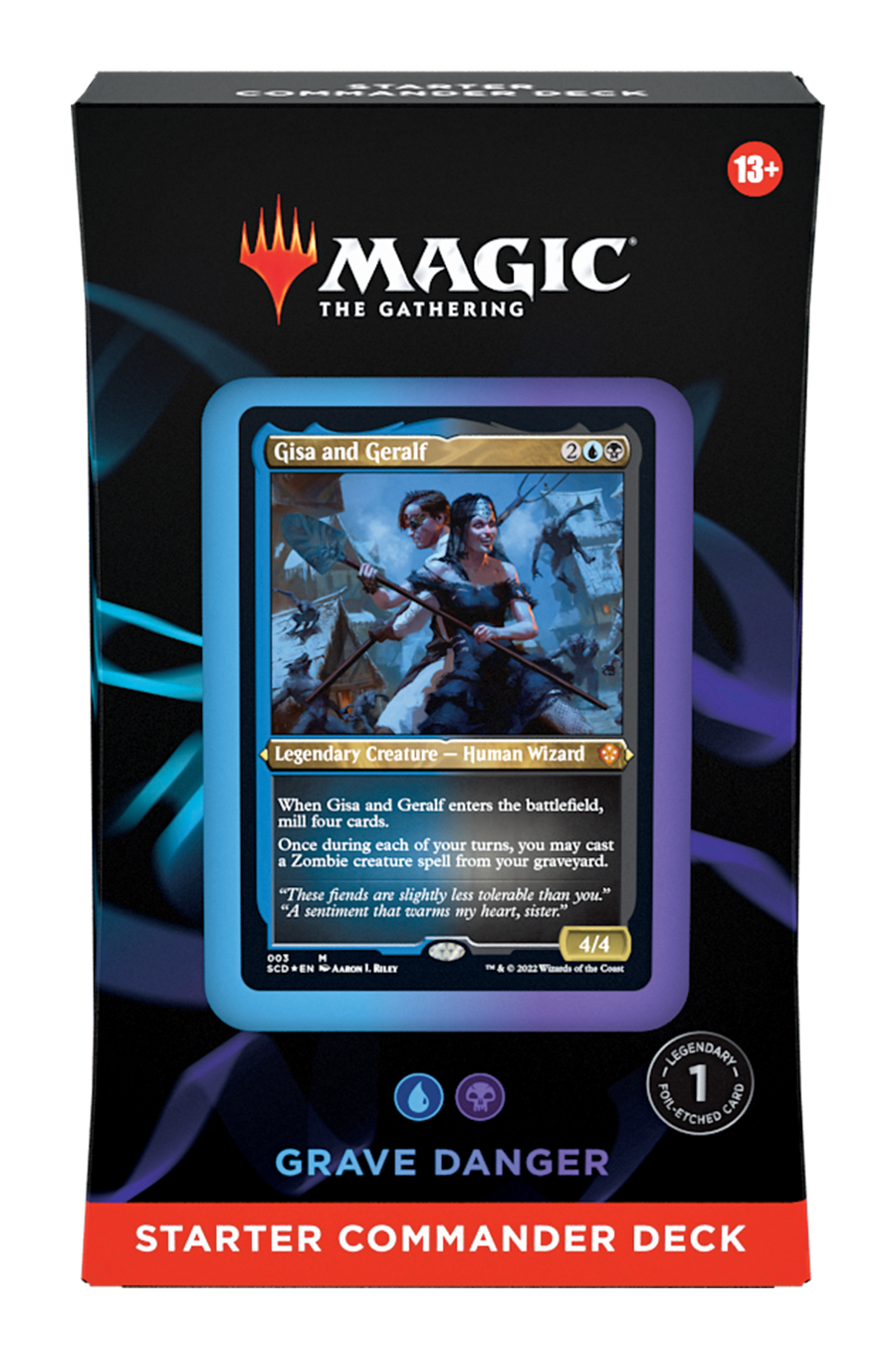 Wizards of the Coast Magic The Gathering - Evergreen Starter Commander Deck 2022 Varianta: Grave Danger