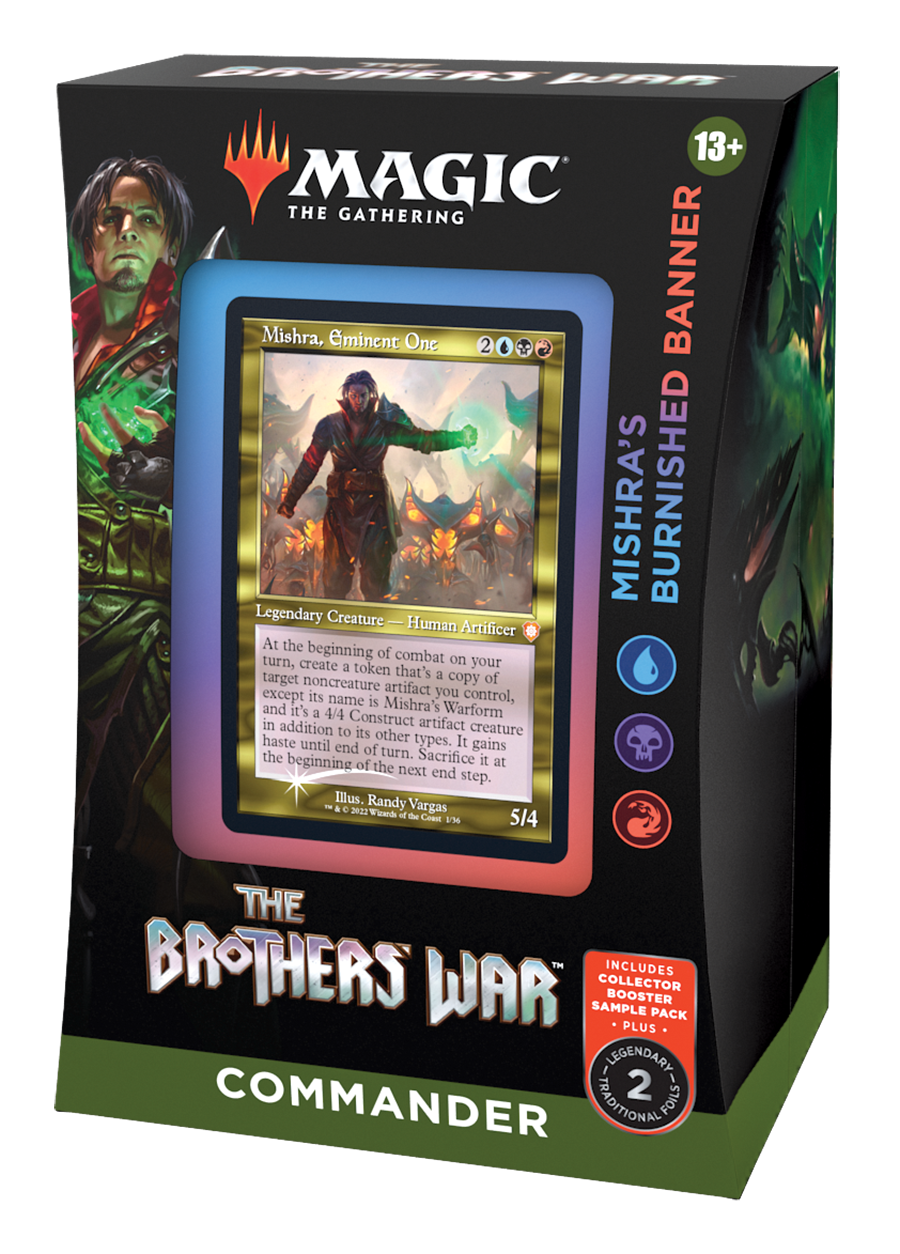 Wizards of the Coast Magic The Gathering - The Brothers War Commander Deck Varianta: Mishra